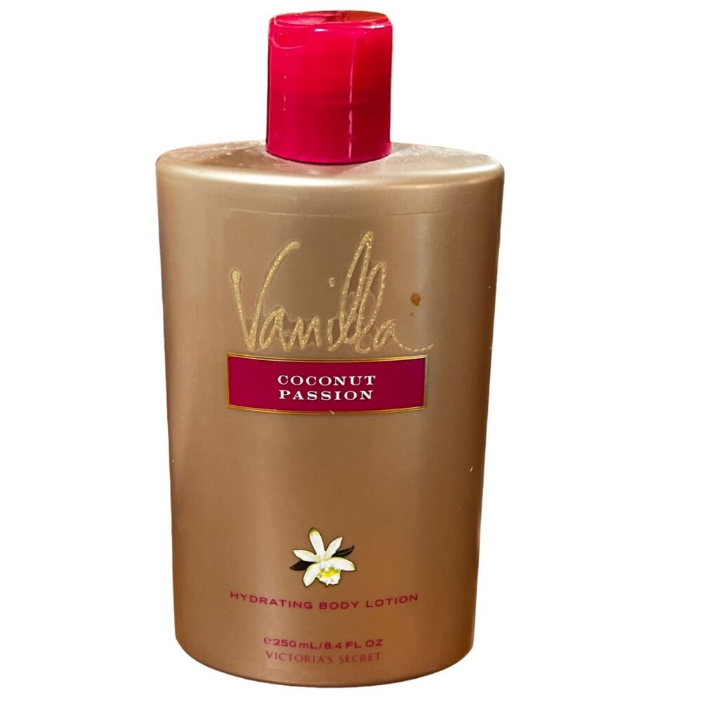 Vanilla Coconut Passion Victoria's Secret Hydrating Body Lotion 75% Full or More
